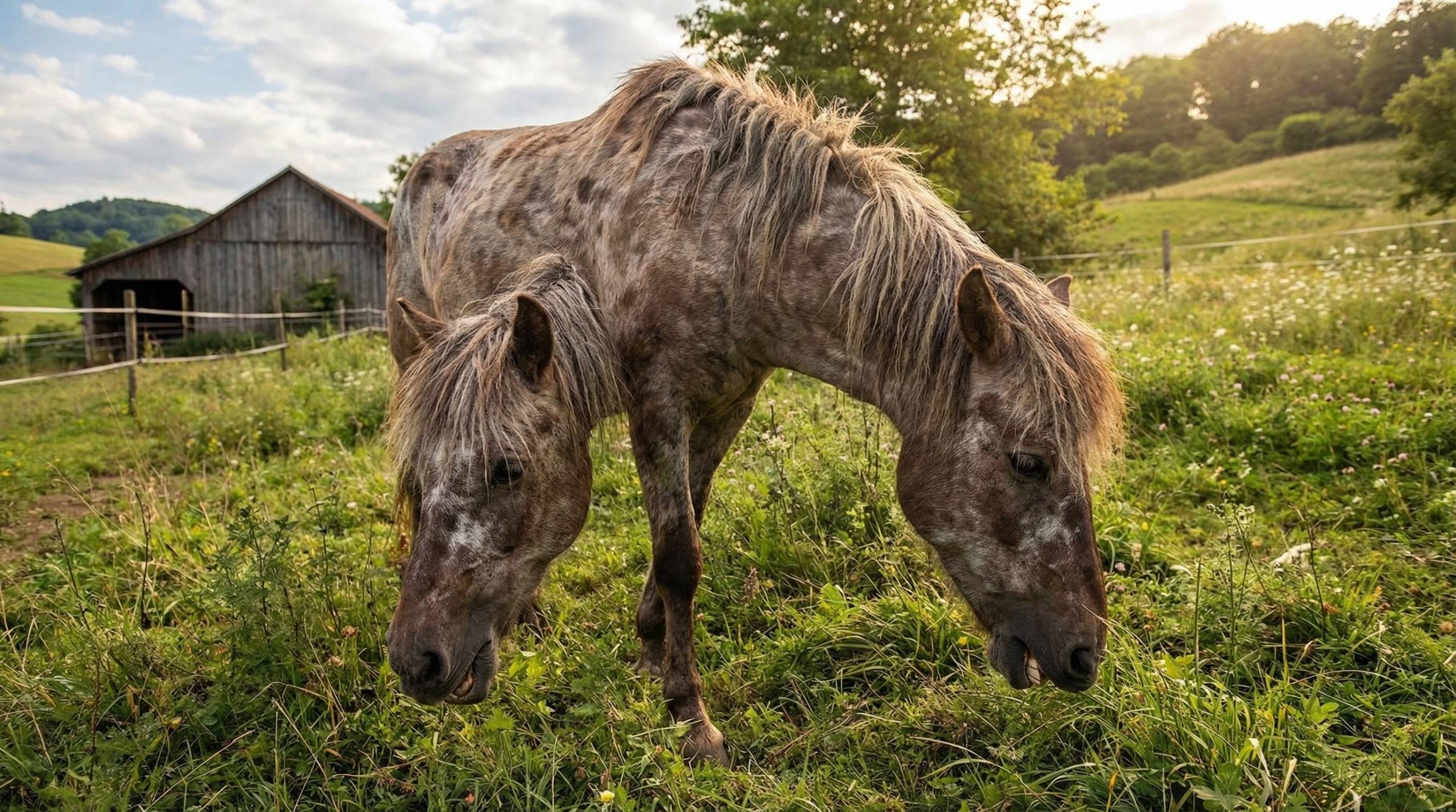das hässlichste pferd der welt